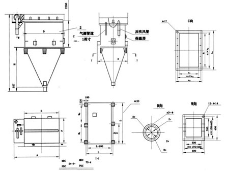 MDC、PDC煤磨布袋收尘器